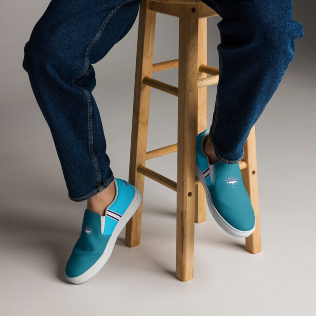 Turquoise Duotone Vanquish International - Men’s loafers - Image 17