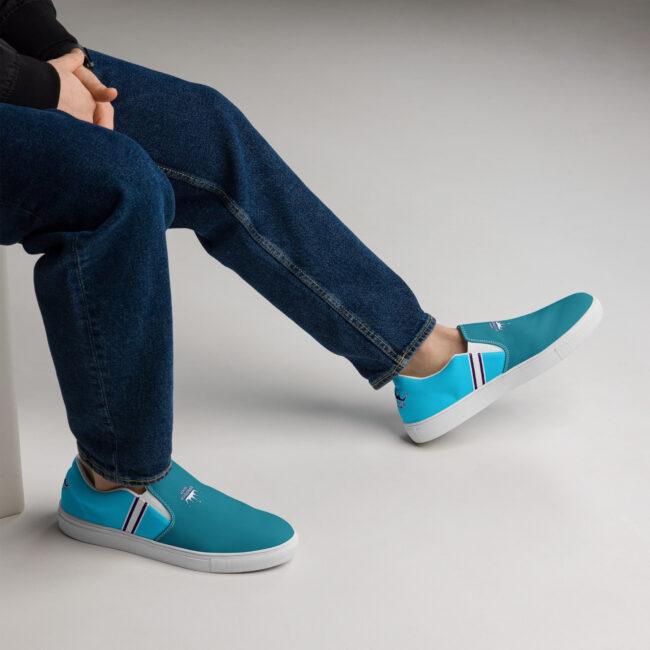Turquoise Duotone Vanquish International - Men’s loafers - Image 19
